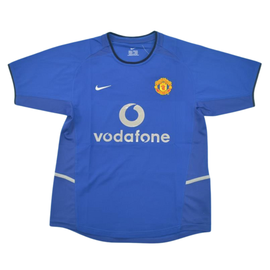 Manchester United Auswärts Blau 02/03