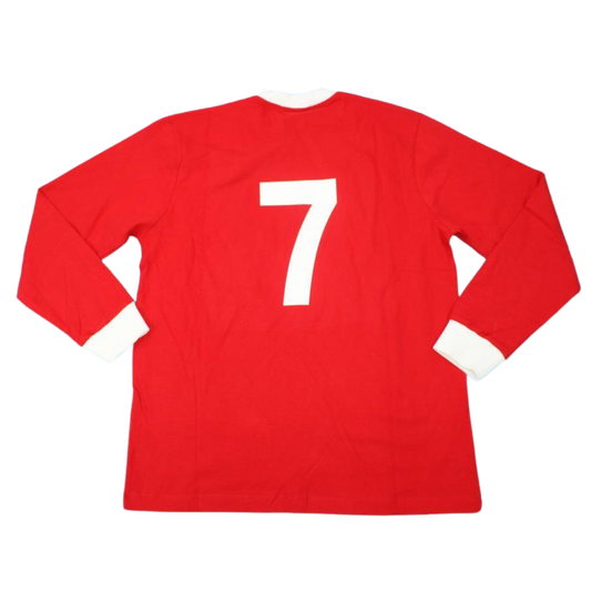Manchester United Heim Langarm 1963 Nº 7