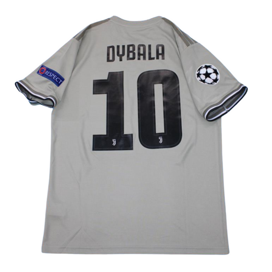 Juventus Auswärts Grey UCL Version 19/20 "Dybala" Nr.10