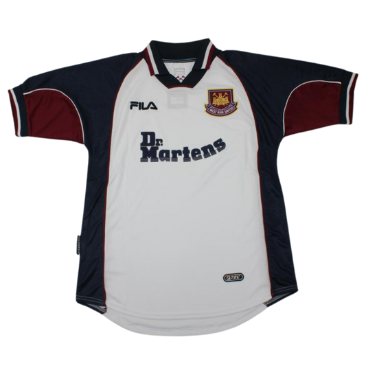 West Ham Auswärts Alternative Weiß 99/00