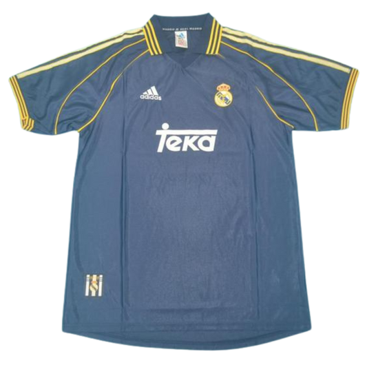 Real Madrid Auswärts Navy Blau 98/99