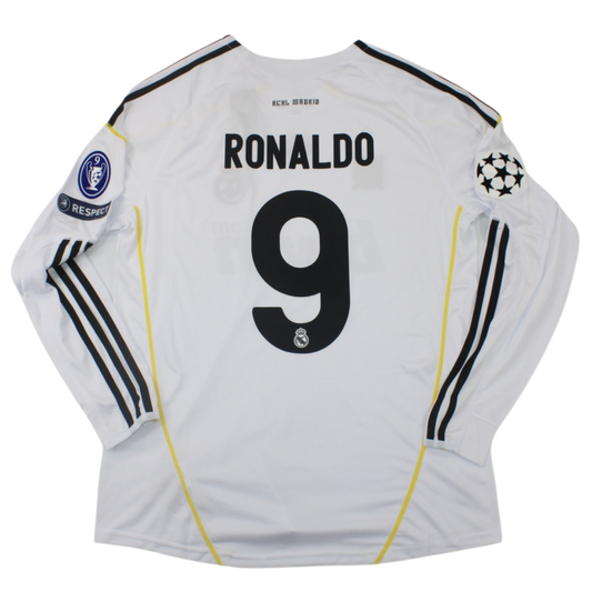 Real Madrid Heim Langarm 09/10 "Ronaldo" Nº 9