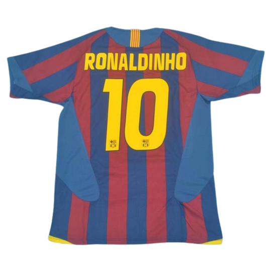 Barcelona Heim La Liga Version 05/06 "Ronaldinho" Nº 10