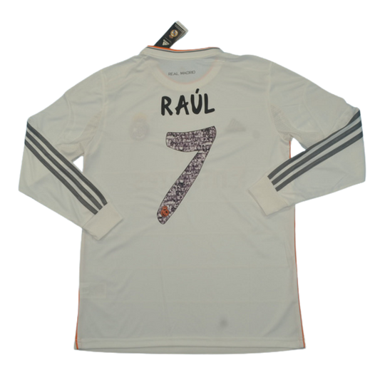 Real Madrid Heim Langarm Heimnaje Raúl Version "Raúl" Nº 7