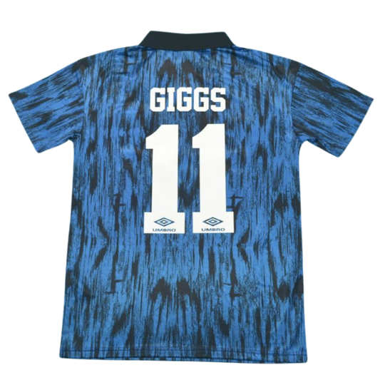 Manchester United Auswärts Blau 92/93 "Giggs" Nº 11