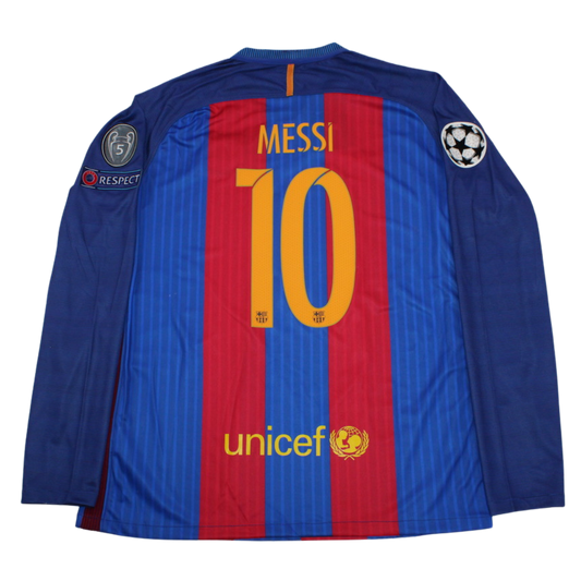 Barcelona Heim Langarm 16/17 "Messi" Nº 10