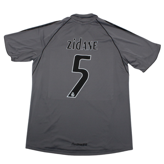 Real Madrid Alternative Gray 05/06 "Zidane" Nº 5