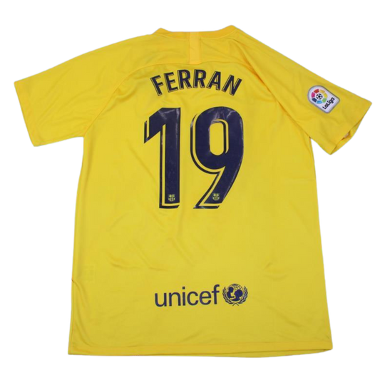 Barcelona Auswärts Gelb 19/20 "Ferran" Nº 19