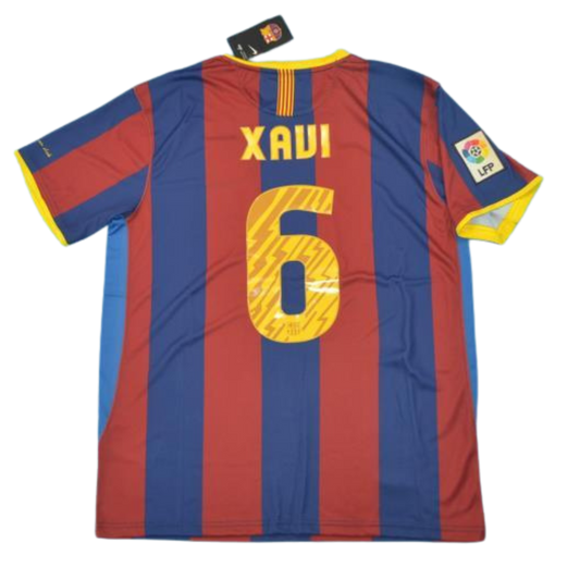 Barcelona Liga Version Jerseys 10/11 "Xavi" Nº 6