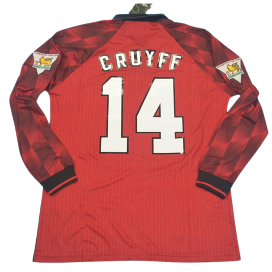 Manchester United Heim Langarm 96/98 "Cruyff" Nº 14