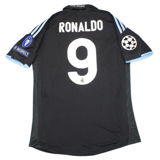 Real Madrid Auswärts Black 09/10 "Ronaldo" Nº 9