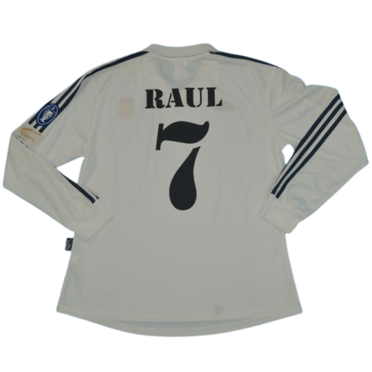 Real Madrid Heim UCL Final 2002 "Raul" Nº 7