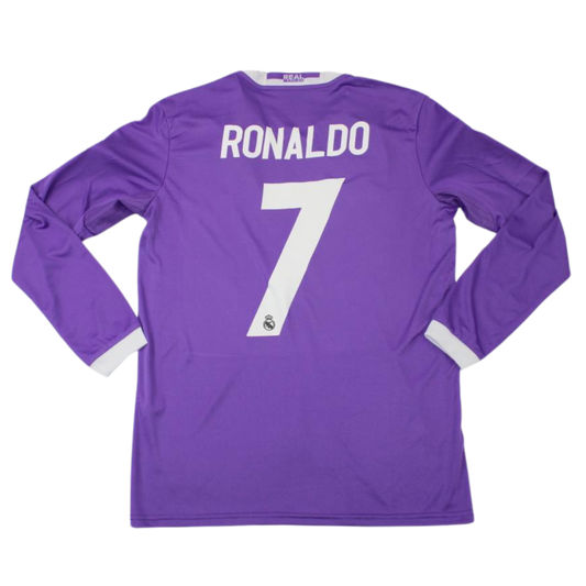 Real Madrid Auswärts Langarm 16/17 "Ronaldo" Nº 7