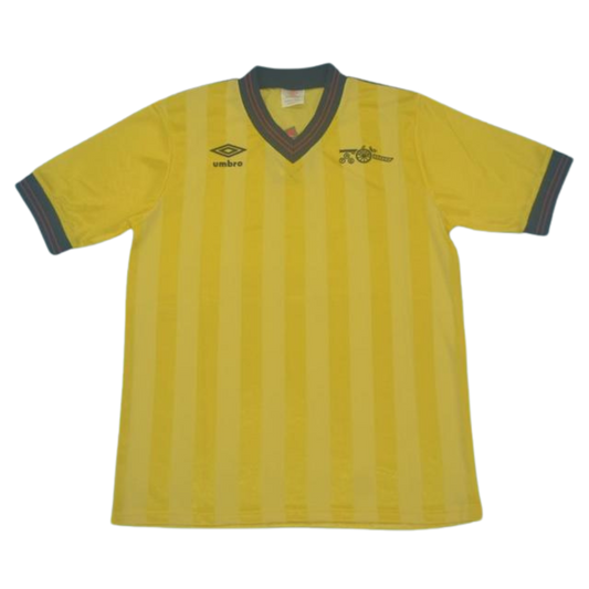 Arsenal Auswärts Gelb 83/86