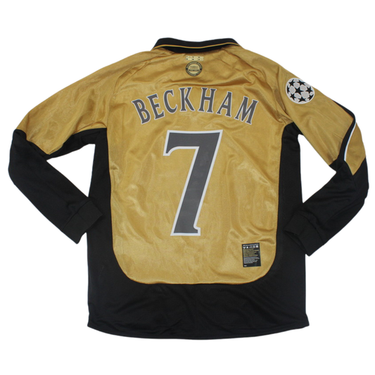 Manchester United Reservible Mode Langarm 00/01 "Beckham" Nº 7