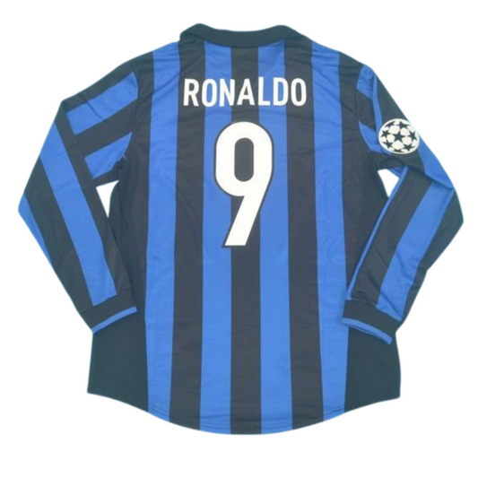 Internazionale Heim UCL Version Langarm 98/99 "Ronaldo" Nr.9
