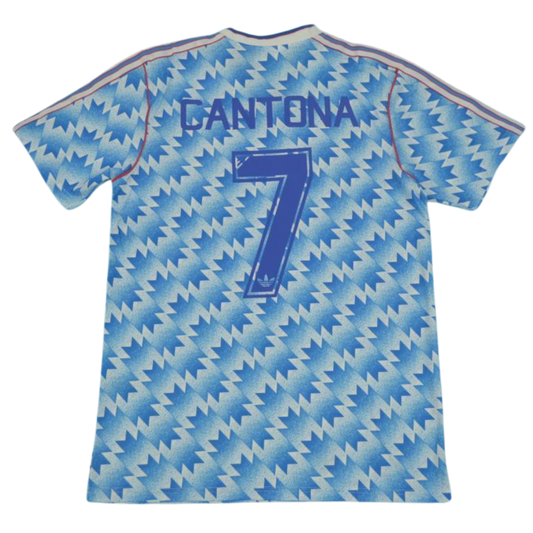 Manchester United Auswärts Blau 90/92 "Cantona" Nº 7