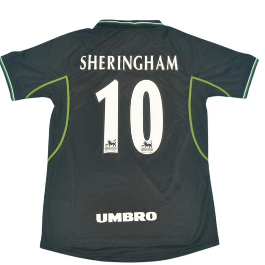 Manchester United Black Auswärts 98/00 "Sheringham" Nº10