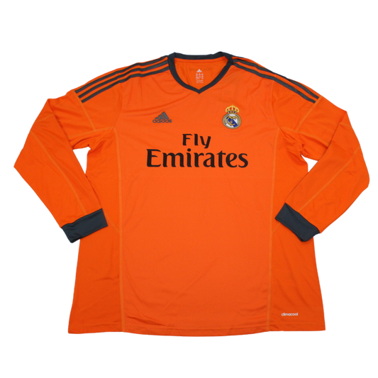 Real Madrid Alternative Orange Langarm 13/14
