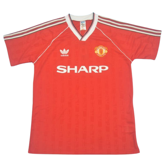 Manchester United Heim Rot 88/90