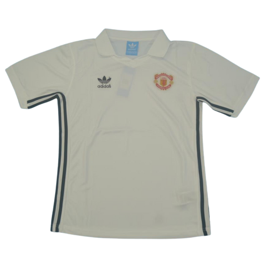 Manchester United Auswärts Weiß 80/82