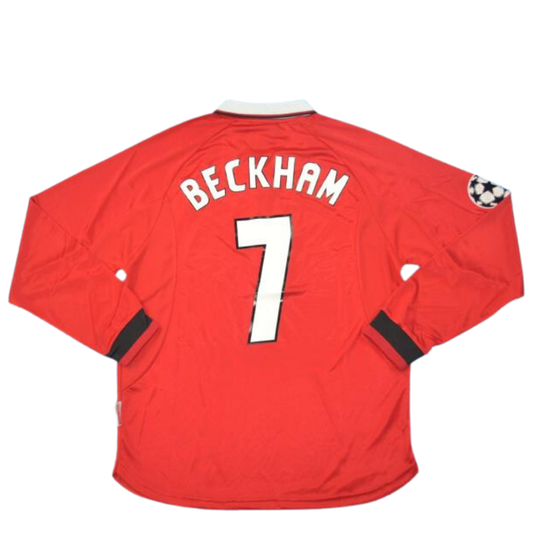 Manchester United UCL FINAL Langarm 99 "Beckham" Nº7