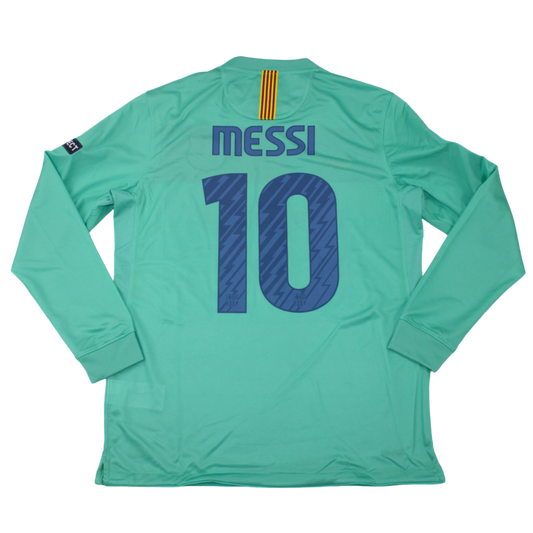 Barcelona Auswärts Langarm 10/11 "Messi" Nº 10