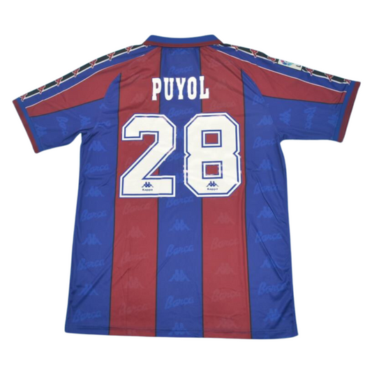 Barcelona Heim 96/97 "Puyol" Nr.28