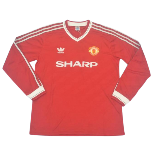 Manchester United Heim Langarm 86/88