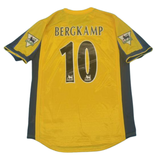 Arsenal Auswärts Gelb 00/01 "BerTWamp" Nº 10