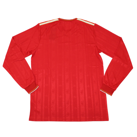 Liverpool Heim Double Winners Langarm 85/86