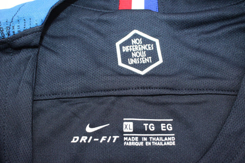 Frankreich Heim Zwei-Sterne-Version Langarm 18/19
