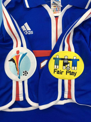 Frankreich Heim Final Version UEFA Europameisterschaft 2000 "Trezeguet" N°20
