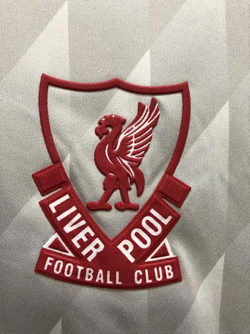 Liverpool Auswärts Langarms 89/91
