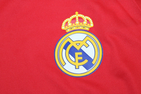 Real Madrid Auswärts Alternative Rot Langarm 11/12