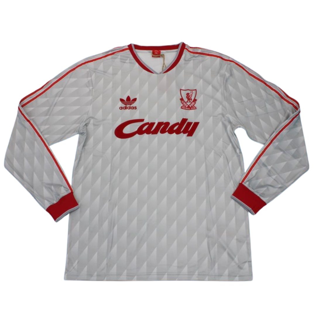 Liverpool Auswärts Langarms 89/91