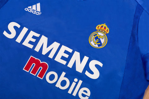 Real Madrid Auswärts Blau 04/05