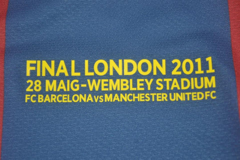 Barcelona Heim Langarm 10/11 "David Villa" Nº 7