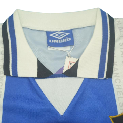 Manchester United Auswärts Blau Weiß 94/96 "Cantona" Nº 7