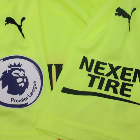 Manchester City Auswärts Pink Gelb 19/20