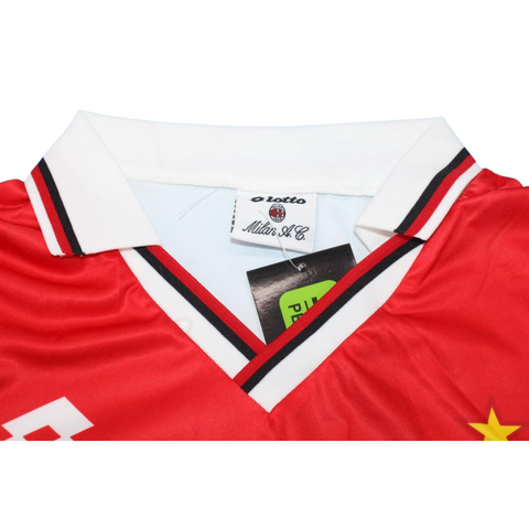 Milan Auswärts Weiß UCL Version 94/95 Nr.9