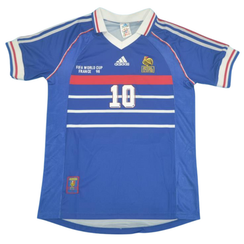 Frankreich Heim WM Version 1998 "Zidane" N°10