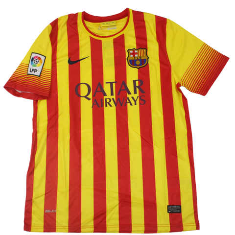 Barcelona Auswärts Gelb Rot 13/14 "Neymar Jr." Nº 11