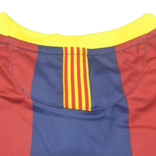 Barcelona Heim Langarm 10/11 "David Villa" Nº 7