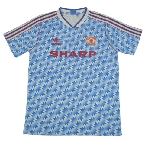 Manchester United Auswärts Blau 90/92 "Cantona" Nº 7