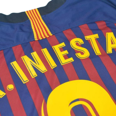 Barcelona Heim 18/19 "A. Iniesta" Nº 8