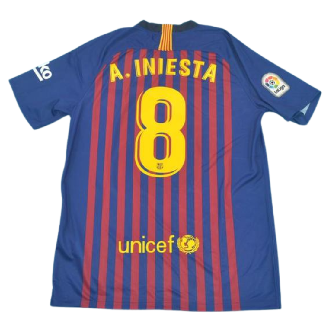 Barcelona Heim 18/19 "A. Iniesta" Nº 8