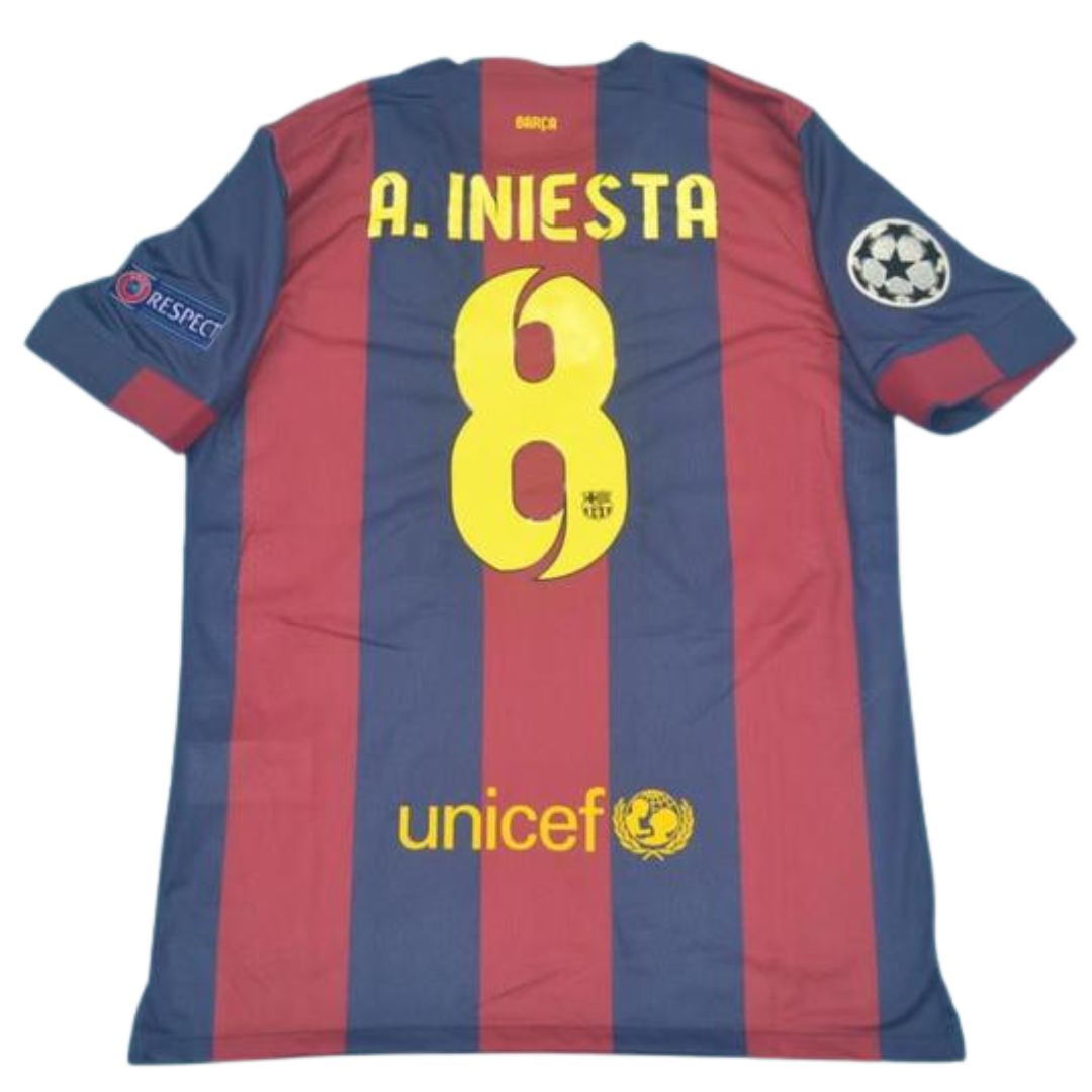 Barcelona Heim 14/15 "A. Iniesta" Nº 8
