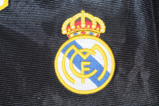 Real Madrid Auswärts Black Langarm 99/00