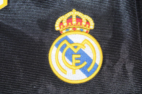 Real Madrid Auswärts Black Langarm 99/00